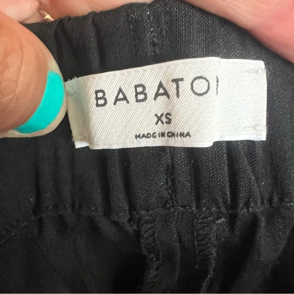 Babaton Day Errol Cropped Pant Linen Blend XS